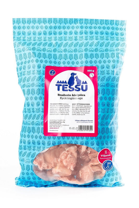 Tessu Broilerin kivipiira 900 g