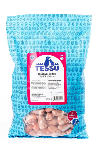 TESSU Broilerinsydän 1 kg