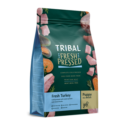 Tribal Fresh Pressed Puppy Turkey kylmäpuristettu penturuoka