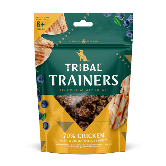 Tribal Trainers Chicken & Blueberry koiran makupala 80 g