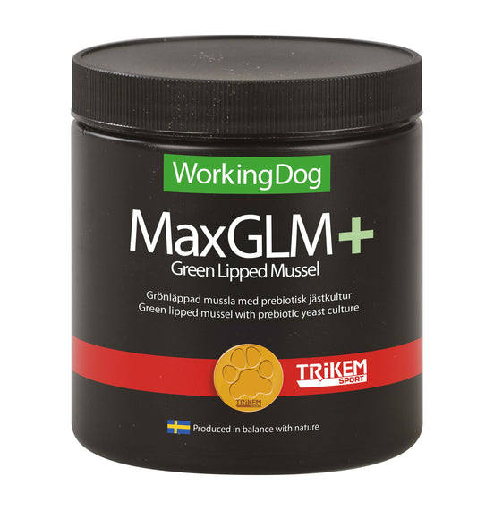 Trikem Working Dog Max GLM + 450g vihersimpukkajauhe koiralle