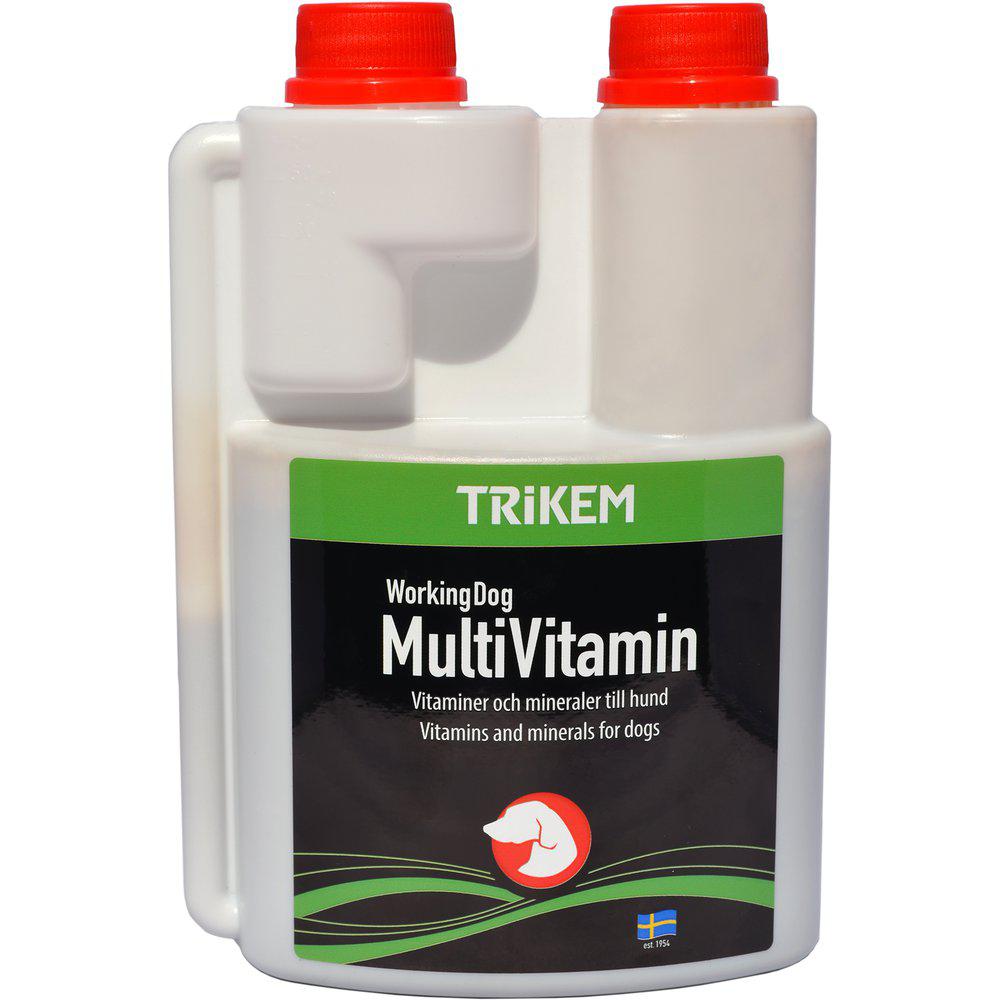 Trikem WorkingDog Multivitamin 500ml monivitamiinivalmiste koiralle