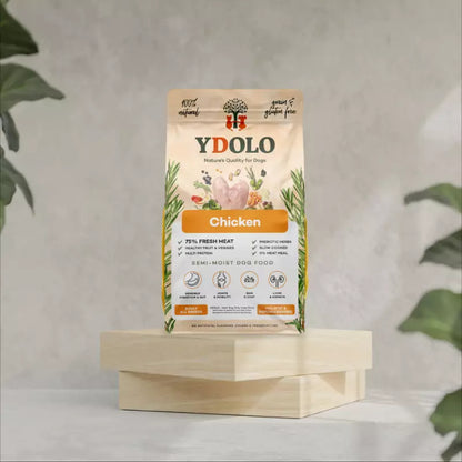 YDOLO Healthy & Pure Chicken puolikostea koiranruoka