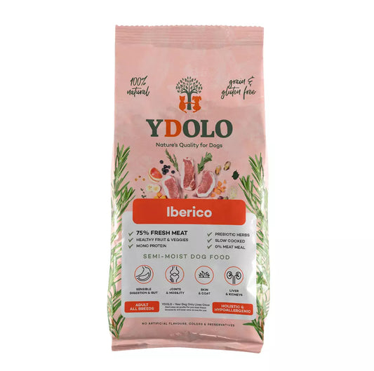 YDOLO Healthy & Pure Iberico puolikostea koiranruoka